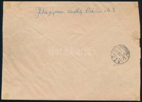 1949 Szakszervezet (III.) sor ajánlott FDC-n (10.000)