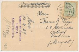 1913 Lippa, Lipova; Kórház utca / Spitalgasse / street (EM)