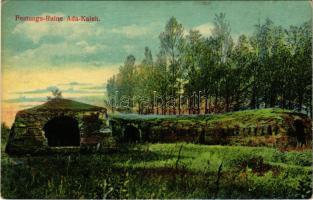 Orsova, Ada Kaleh, Festungs Ruine / várromok. M.G. / castle ruins (EK)
