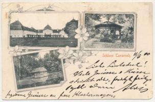 1900 Tavarnok, Tovarníky (Nagytapolcsány, Topolcany); Tavarnoki (Stummer) kastély és park / castle a...