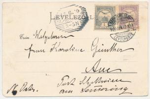 1900 Tavarnok, Tovarníky (Nagytapolcsány, Topolcany); Tavarnoki (Stummer) kastély és park / castle a...