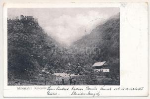 1905 Malomvízszuszény, Szuszény, Suseni; Kolcvár romjai. Kendoff A. és Fia kiadása / Cetatea Colt / ...