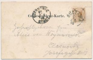 1898 Volkstypen aus Ostgalizien und der Bukowina / Types from East Galicia and Bukovina, Jewish man....