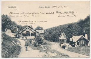 1913 Sugásfürdő, Baile Sugas (Sepsiszentgyörgy); Vendéglő, Meleg-vasas fürdő / restaurant, well, spa...
