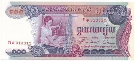 Kambodzsa 1972. 100R "313312" T:AU
Cambodia 1972. 100 Riels "313312" C:AU
Krau...