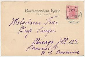 1903 Sadhora, Sadagóra, Sadigura (Chernivtsi, Czernowitz; Bukovina, Bucovina, Bukowina); Salutari di...