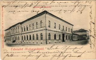 1902 Kolozsvár, Cluj; Kereskedelmi Akadémia. Dunky Fivérek cs. és kir. udvari fényképészek / commerc...