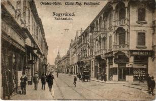 1925 Nagyvárad, Oradea; Rákóczi út, Ausländer S., Sebő Imre üzlete. Rigler József Ede R.T. kiadása /...