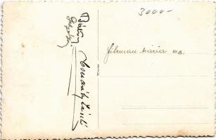 1940 Beregszász, Beregovo, Berehove; M. Kir. Állami Gimnázium III. B. csoportképe, diákok / high sch...