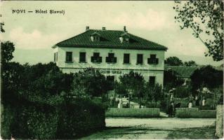 Novi Vinodolski, Novi, Novoga; Hotel Slavulj / szálloda és vendéglő / hotel, inn (EK)