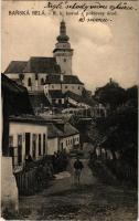 Bélabánya, Banská Belá (Selmecbánya, Schemnitz, Banská Stiavnica); R. k. kostol a postovny úrad. G. ...