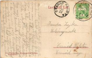 1912 Vízakna, Salzburg, Ocna Sibiului; Meleg fürdő Budovszky L. kiadása / warm spa (Rb)