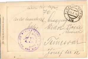 1916 Brassó, Brasov, Kronstadt; Városház. Eduard Kerschner kiadása / Rathaus / town hall + "K.u...