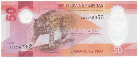 Fülöp-szigetek 2025. 50P "AG9758952" T:UNC
Philippines 2025. 50 Piso "AG9758952&quot...