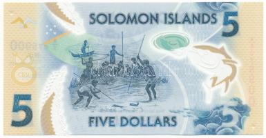 Salamon-szigetek DN(2022) 5$ "A/5 075900" T:UNC
Solomon Islands ND(2022) 5 Dollars "...