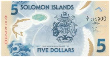 Salamon-szigetek DN(2022) 5$ "A/5 075900" T:UNC
Solomon Islands ND(2022) 5 Dollars "...