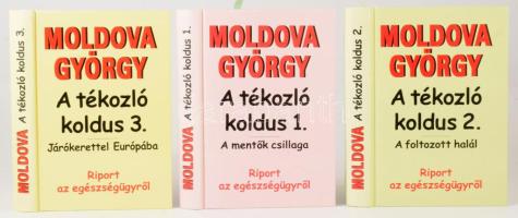 Moldova György: A tékozló koldus 1-3. köt. Riport az egészségügyről. A 2. kötetben Moldova György DE...