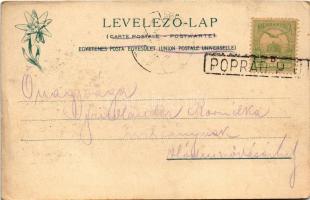 1904 Virágvölgy (Rózsavölgy), Blumenthal, Kvetnica (Tátra, Magas-Tátra, Vysoké Tatry); Poprád mellet...