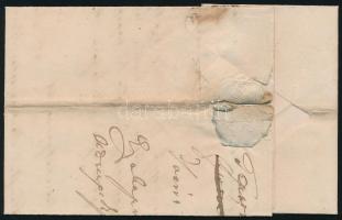 1840 Levél 10kr portóval "Temesvár" - Pesth