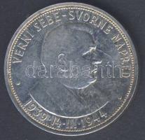 Szlovákia 1944. 50K Ag "5. Függetlenségi évforduló" T:2
