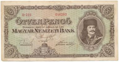 1945. 50P "D 019 046280" T:F
Adamo P15
