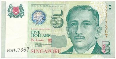 Szingapúr 1999. 5$ T:F erős papír
Singapore 1999. 5 Dollars C:F strong paper
Krause P#39