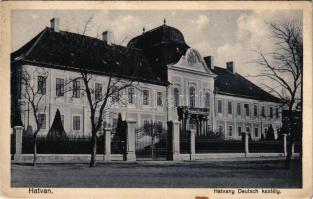 1929 Hatvan, Hatvany Deutsch kastély (Rb)