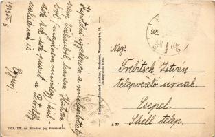1929 Hatvan, Hatvany Deutsch kastély (Rb)
