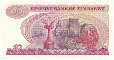 Zimbabwe 1994. 10$ "CB 9077450 N" T:F szép papír
Zimbabwe 1994. 10 Dollars "CB 90774...