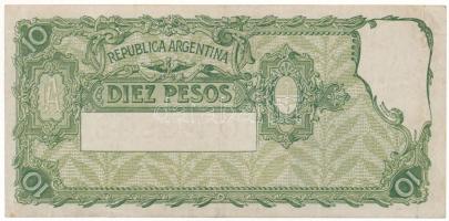 Argentína 1936-1943(DN) 10P T:F erős papír
Argentina 1936-1943(ND) 10 Pesos C:F strong paper
Kraus...