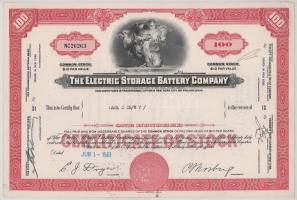 Amerikai Egyesült Államok 1974. "General Foods Corporation" részvénye 10.000$ értékben, fe...