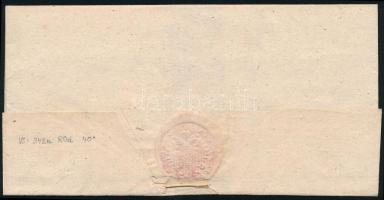 1818 Ex offo postai feljegyzésekkel "ESSEGG" - Fünfkirchen