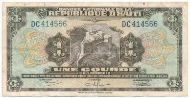 Haiti 1964(DN) 1G T:F 
Haiti 1964(ND) 1 Gourde C:F 
Krause P#185