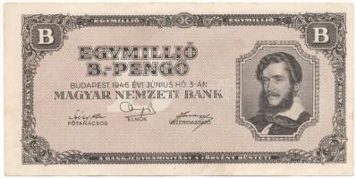 1946. 1.000.000BP T:F szép papír
Adamo P37