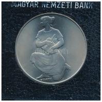 1981. 100Ft Ni "FAO I. - Világélelmezési nap" fekete műbőr tokban, tanúsítvánnyal T:BU
Ad...