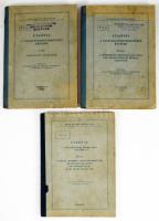 Utasítás a vontatójárműszemélyzet részére I-III. rész. E. 1. sz. I. rész.: Általános szabályok. II. ...