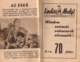 Diadalmas Péter. A Magyar Filmipari Rt. képes, illusztrált zsebnaptára az 1946. évre. [Miniatűr köte...