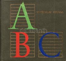Nezval, Vítězslav: 
ABC. (Versciklus.) [Dedikált.] (Miniatűr kiadás.)
[Budapest, 1965]. Magyar Hel...
