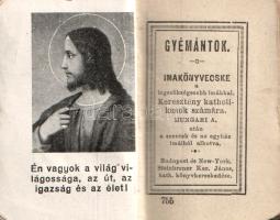 Gyémántok. Imakönyvecske a legszükségesebb imákkal. Keresztény katholikusok számára. [Miniatűr kötet...