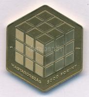 2024. 3000Ft Cu-Al-Zn "50 éves a Rubik-kocka" kapszulában, tanúsítvánnyal T:P