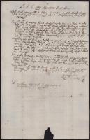1787 beodrai Karátsonyi Bogdán (1779 k.-1830) táblabíró levele fiának, beodrai Karátsonyi Kristófnak...
