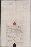 1787 beodrai Karátsonyi Bogdán (1779 k.-1830) táblabíró levele fiának, beodrai Karátsonyi Kristófnak...