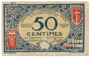 Franciaország 1917. Nizza 50c T:F
France 1917. Nice 50 Centimes C:F