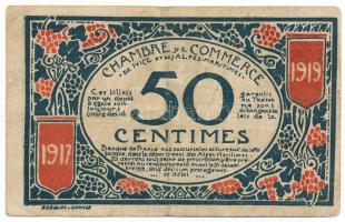 Franciaország 1917. Nizza 50c T:F
France 1917. Nice 50 Centimes C:F