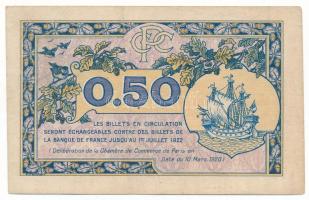 Franciaország 1922. Párizs 50c T:F
France 1922. Paris 50 Centimes C:F