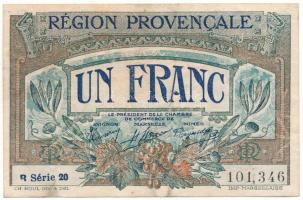 Franciaország 1922. Provance 1Fr T:F
France 1922. Région Provençale 1 Franc C:F