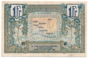Franciaország 1922. Provance 1Fr T:F
France 1922. Région Provençale 1 Franc C:F