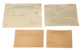 1934 Bp., a Kir. M. Pázmány Péter Tudományegyetem orvoskari "Csaba" bajtársi egyesületének...