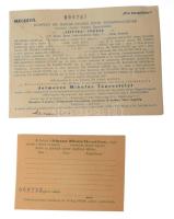 1934 Bp., a Kir. M. Pázmány Péter Tudományegyetem orvoskari "Csaba" bajtársi egyesületének...