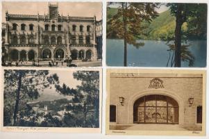 37 db RÉGI magyar és külföldi város képeslap / 37 Hungarian and foreign town postcards